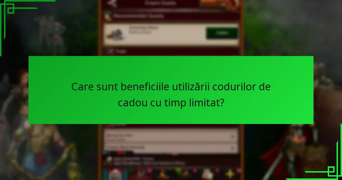Cum pot obține coduri de cadou cu timp limitat?