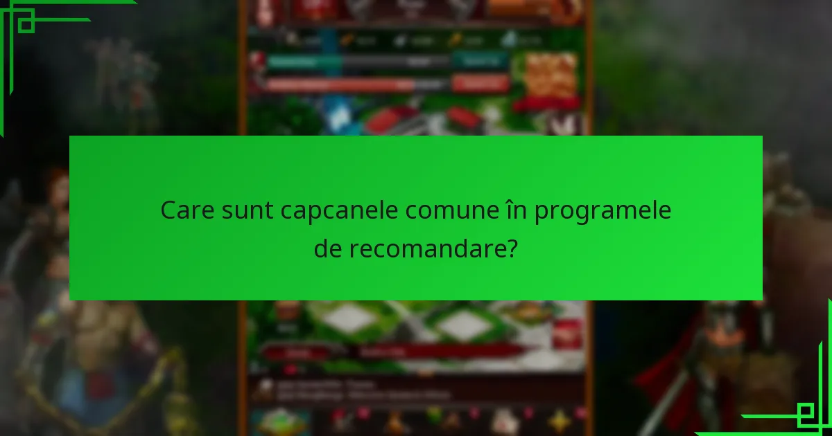 Care sunt beneficiile participării la programele de recomandare?